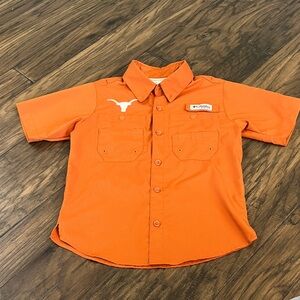 Texas Longhorns Burnt Orange Kids Columbia PFG Shirt